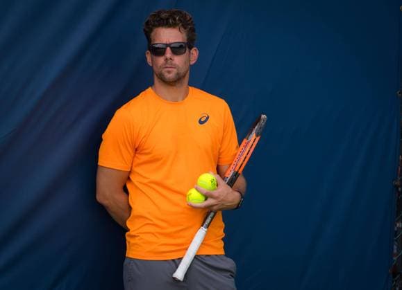 Mandatory Credit: Photo by Rob Prange Shutterstock (9787846q) Wim Fissette during practice at the 2018 Western & Southern Open WTA, Tennis Damen Premier 5 tennis tournament Western & Southern Open WTA Premier 5 tennis tournament, Cincinnati, Ohio, USA - 11 Aug 2018 Western & Southern Open WTA Premier 5 tennis tournament, Cincinnati, Ohio, USA - 11 Aug 2018  Copyright: xRobxPrange Shutterstockx 9787846q