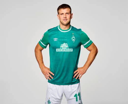 Portraits SV Werder Bremen 2021 2022 SV Werder Bremen; 2.BL, Porträttermin 2021 2022 Niclas Füllkrug Fuellkrug (Werder Bremen 11)