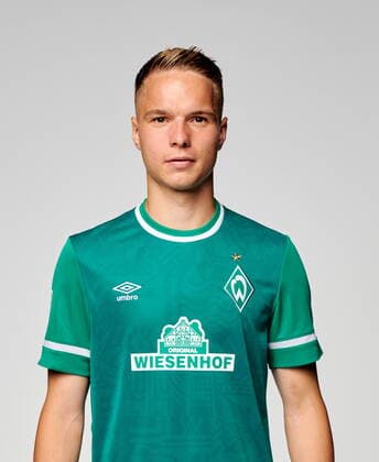 Portraits SV Werder Bremen 2021 2022 SV Werder Bremen; 2.BL, Porträttermin 2021 2022 Niklas Schmidt (Werder Bremen 22)