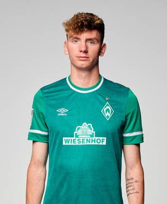 Portraits SV Werder Bremen 2021 2022 SV Werder Bremen; 2.BL, Porträttermin 2021 2022 Nick Woltemade (Werder Bremen 29)