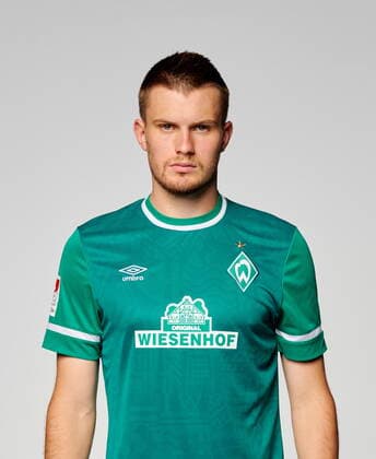 Portraits SV Werder Bremen 2021 2022 SV Werder Bremen; 2.BL, Porträttermin 2021 2022 Lars Lukas Mai (Werder Bremen 26)