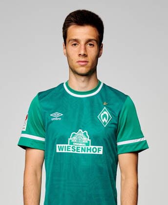 Portraits SV Werder Bremen 2021 2022 SV Werder Bremen; 2.BL, Porträttermin 2021 2022 Ilia Gruev (Werder Bremen 28)