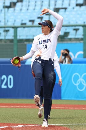 Monica Abbott (USA), JULY 22, 2021 - Softball : Opening Round match between United States - Canada during the Tokyo 2020 Olympic Games, Olympische Spiele, Olympia, OS at the Fukushima Azuma Baseball Stadium in Fukushima, Japan. Noxthirdxpartyxsales  (165142920)