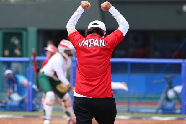 Reika Utsugi head coach (JPN), JULY 22, 2021 - Softball : Opening Round match between Japan - Mexico during the Tokyo 2020 Olympic Games, Olympische Spiele, Olympia, OS at the Fukushima Azuma Baseball Stadium in Fukushima, Japan. Noxthirdxpartyxsales  (165150732)