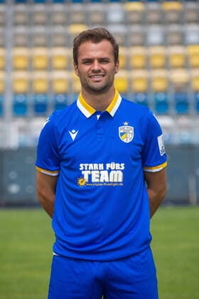 Jena , 220721 , Fussball Regionalliga , FC Carl-Zeiss Jena ; , Termin termin , Portraits im Bild: Fabian Eisele