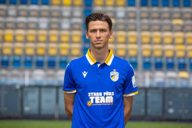 Jena , 220721 , Fussball Regionalliga , FC Carl-Zeiss Jena ; , Termin termin , Portraits im Bild: Theo Bergmann