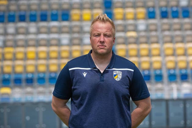 Jena , 220721 , Fussball Regionalliga , FC Carl-Zeiss Jena ; , Termin termin , Portraits im Bild: Torwarttrainer Nico Hinz