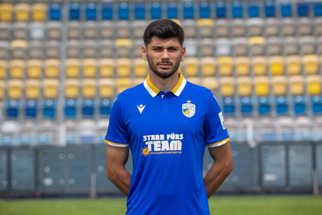 Jena , 220721 , Fussball Regionalliga , FC Carl-Zeiss Jena ; , Termin termin , Portraits im Bild: Burim Halili