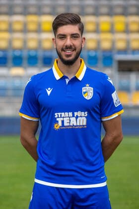 Jena , 220721 , Fussball Regionalliga , FC Carl-Zeiss Jena ; , Termin termin , Portraits im Bild: Vasilios Dedidis