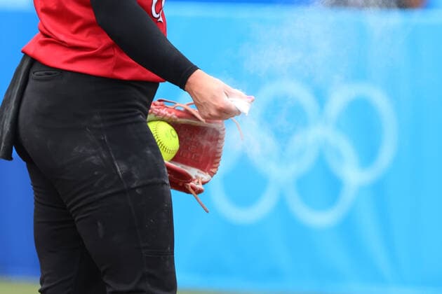 Detail shot, JULY 22, 2021 - Softball : Opening Round match between United States - Canada during the Tokyo 2020 Olympic Games, Olympische Spiele, Olympia, OS at the Fukushima Azuma Baseball Stadium in Fukushima, Japan. Noxthirdxpartyxsales  (165162437)