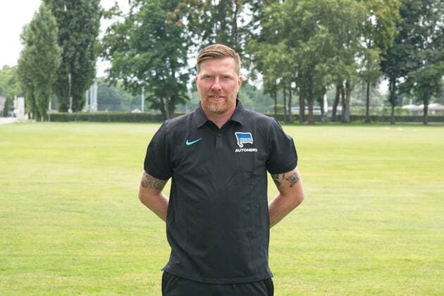 Andreas - Zecke - Neuendorf, Hertha BSC, 1. BL, Portraettermin 2021 2022, 22.07.21, GER, Berlin, Fussball, 22.07.21, Hertha BSC Berlin Copyright: xUwexKoch Eibner-Pressefotox EP_EER