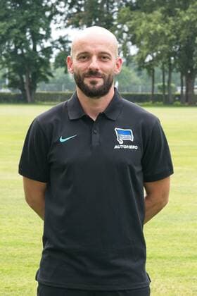 Admir Hamzagic, Hertha BSC, 1. BL, Portraettermin 2021 2022, 22.07.21, GER, Berlin, Fussball, 22.07.21, Hertha BSC Berlin Copyright: xUwexKoch Eibner-Pressefotox EP_EER