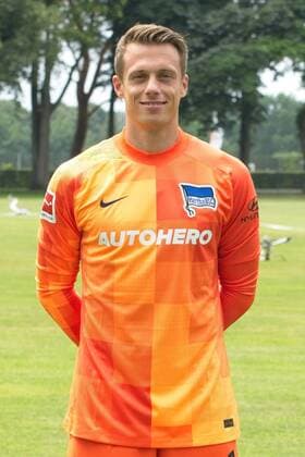 Alexander Schwolow, Hertha BSC, 1. BL, Portraettermin 2021 2022, 22.07.21, GER, Berlin, Fussball, 22.07.21, Hertha BSC Berlin Copyright: xUwexKoch Eibner-Pressefotox EP_EER