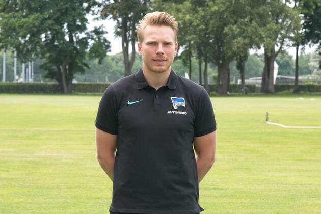 Dominik Wohlert, Hertha BSC, 1. BL, Portraettermin 2021 2022, 22.07.21, GER, Berlin, Fussball, 22.07.21, Hertha BSC Berlin Copyright: xUwexKoch Eibner-Pressefotox EP_EER