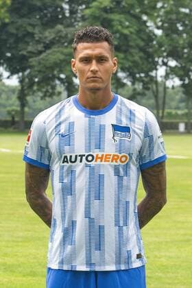 Davie Selke, Hertha BSC, 1. BL, Portraettermin 2021 2022, 22.07.21, GER, Berlin, Fussball, 22.07.21, Hertha BSC Berlin Copyright: xUwexKoch Eibner-Pressefotox EP_EER