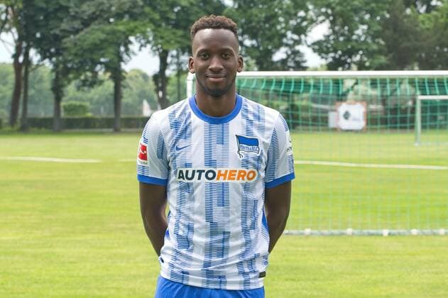 Dodi Lukebakio, Hertha BSC, 1. BL, Portraettermin 2021 2022, 22.07.21, GER, Berlin, Fussball, 22.07.21, Hertha BSC Berlin Copyright: xUwexKoch Eibner-Pressefotox EP_EER