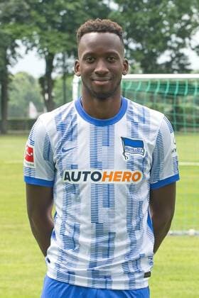 Dodi Lukebakio, Hertha BSC, 1. BL, Portraettermin 2021 2022, 22.07.21, GER, Berlin, Fussball, 22.07.21, Hertha BSC Berlin Copyright: xUwexKoch Eibner-Pressefotox EP_EER