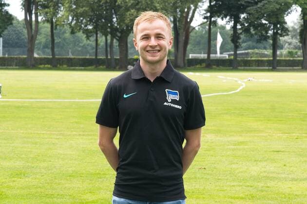 Hermann Doerner, Hertha BSC, 1. BL, Portraettermin 2021 2022, 22.07.21, GER, Berlin, Fussball, 22.07.21, Hertha BSC Berlin Copyright: xUwexKoch Eibner-Pressefotox EP_EER