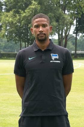 Frederick Syna, Hertha BSC, 1. BL, Portraettermin 2021 2022, 22.07.21, GER, Berlin, Fussball, 22.07.21, Hertha BSC Berlin Copyright: xUwexKoch Eibner-Pressefotox EP_EER