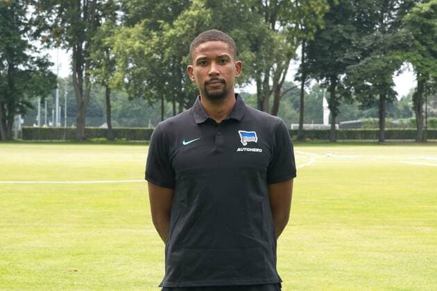 Frederick Syna, Hertha BSC, 1. BL, Portraettermin 2021 2022, 22.07.21, GER, Berlin, Fussball, 22.07.21, Hertha BSC Berlin Copyright: xUwexKoch Eibner-Pressefotox EP_EER
