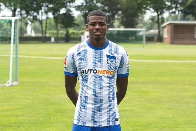 Javairo Dilrosun, Hertha BSC, 1. BL, Portraettermin 2021 2022, 22.07.21, GER, Berlin, Fussball, 22.07.21, Hertha BSC Berlin Copyright: xUwexKoch Eibner-Pressefotox EP_EER