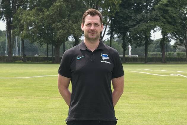 Michael Becker, Hertha BSC, 1. BL, Portraettermin 2021 2022, 22.07.21, GER, Berlin, Fussball, 22.07.21, Hertha BSC Berlin Copyright: xUwexKoch Eibner-Pressefotox EP_EER