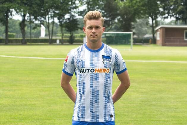 Maximilian Mittelstaedt, Hertha BSC, 1. BL, Portraettermin 2021 2022, 22.07.21, GER, Berlin, Fussball, 22.07.21, Hertha BSC Berlin Copyright: xUwexKoch Eibner-Pressefotox EP_EER