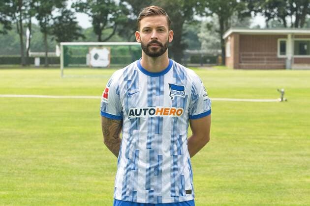Marvin Plattenhardt, Hertha BSC, 1. BL, Portraettermin 2021 2022, 22.07.21, GER, Berlin, Fussball, 22.07.21, Hertha BSC Berlin Copyright: xUwexKoch Eibner-Pressefotox EP_EER