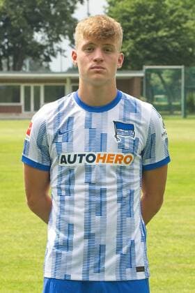 Luca Netz, Hertha BSC, 1. BL, Portraettermin 2021 2022, 22.07.21, GER, Berlin, Fussball, 22.07.21, Hertha BSC Berlin Copyright: xUwexKoch Eibner-Pressefotox EP_EER
