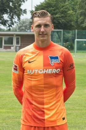 Marcel Lotka, Hertha BSC, 1. BL, Portraettermin 2021 2022, 22.07.21, GER, Berlin, Fussball, 22.07.21, Hertha BSC Berlin Copyright: xUwexKoch Eibner-Pressefotox EP_EER
