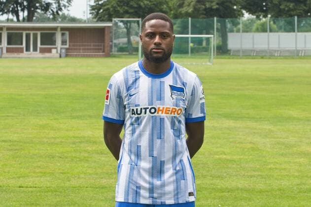 Deyovaisio Zeefuik, Hertha BSC, 1. BL, Portraettermin 2021 2022, 22.07.21, GER, Berlin, Fussball, 22.07.21, Hertha BSC Berlin Copyright: xUwexKoch Eibner-Pressefotox EP_EER