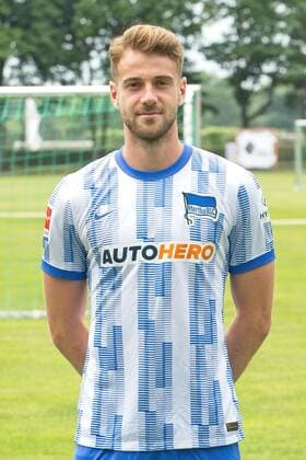 Lukas Kluenter, Hertha BSC, 1. BL, Portraettermin 2021 2022, 22.07.21, GER, Berlin, Fussball, 22.07.21, Hertha BSC Berlin Copyright: xUwexKoch Eibner-Pressefotox EP_EER