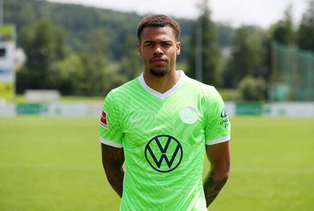 VfL Porträttermin 2021 2022 Bad Waltersdorf, 22.07.2021, VfL Wolfsburg, 1. BL, Porträttermin 2021 2022, Lukas Nmecha (VfL Wolfsburg) Bad Waltersdorf