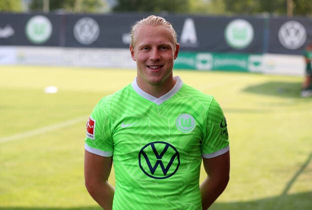 VfL Porträttermin 2021 2022 Bad Waltersdorf, 22.07.2021, VfL Wolfsburg, 1. BL, Porträttermin 2021 2022, Xaver Schlager (VfL Wolfsburg) Bad Waltersdorf