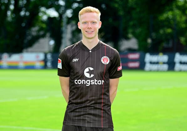 Fußball, 2. BL, FC St. Pauli Porträttermin 2021 2022 Fussball Jannes Wieckhoff Hamburg, 08.07.2021, Fussball, FC St. Pauli, Fototermin 2021 Hamburg