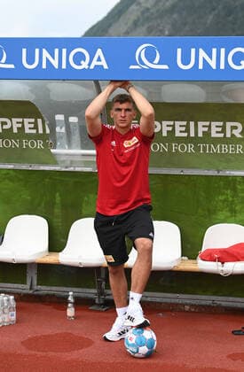 Fussball, Herren, Saison 2021 2022, Testspiel in Imst (Österreich), 1. FC Union Berlin - OGC Nizza (2:0), Grischa Prömel (1. FC Union Berlin), 24.07. 2021, Copyright: xMatthiasxKochx