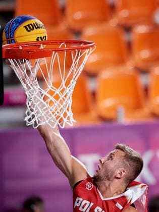 2021.07.25 Igrzyska Olimpijskie Tokio 2020 Koszykowka 3x3, mecz ROC vs Polska N z Przemyslaw Zamojski Foto Rafal Oleksiewicz PressFocus 2021.07.25 Tokyo 2020 Olympic Games, Olympische Spiele, Olympia, OS Men s 3x3 Basketball, matcz ROC vs Poland Przemyslaw Zamojski Credit Rafal Oleksiewicz PressFocus NEWSPIX.PL --- Newspix.pl  20210725PFRO2204