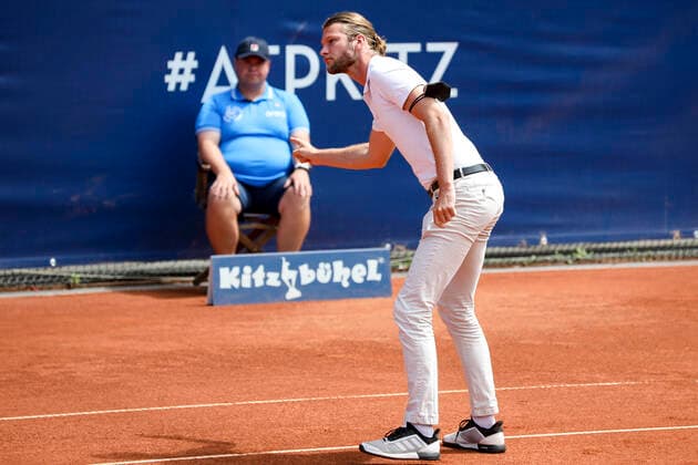 TENNIS - ATP, Tennis Herren Generali Open 2021 KITZBUEHEL,AUSTRIA,26.JUL.21 - TENNIS - ATP World Tour, Generali Open. Image shows the chair umpire.  GEPAxpictures xPatrickxSteiner