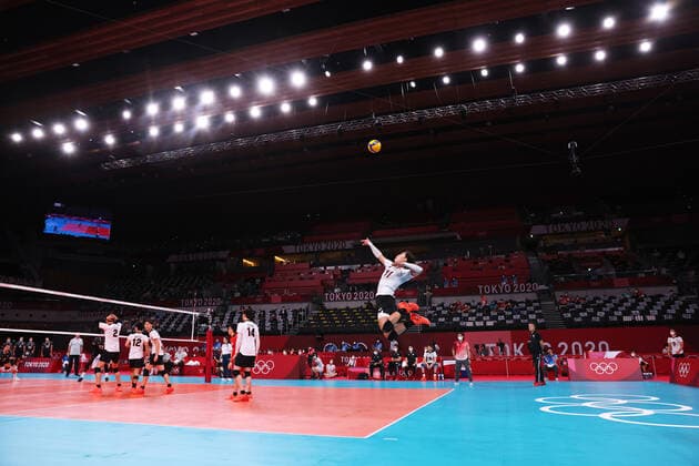 Yuji Nishida (JPN), JULY 26, 2021 - Volleyball : Men s Preliminary round pool A match between Japan 3-1 Canada during the Tokyo 2020 Olympic Games, Olympische Spiele, Olympia, OS at the Ariake Arena in Tokyo, Japan. Noxthirdxpartyxsales  (165528589)