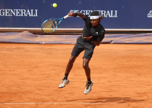 Mikael Ymer (SWE) Tennis - Generali Open Kitzbuehel 2020 - ATP, Tennis Herren 250 - Kitzbuehler Tennis Club - Kitzbuehel - Tirol - Oesterreich - 26 July 2021. Copyright: xJuergenxHasenkopfx