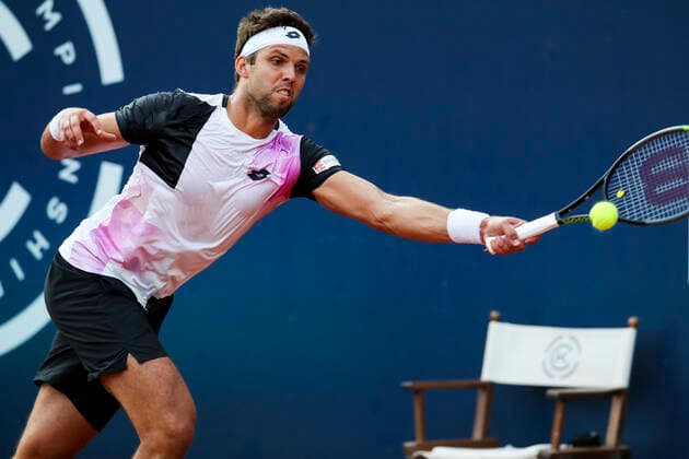 TENNIS - ATP, Tennis Herren Generali Open 2021 KITZBUEHEL,AUSTRIA,26.JUL.21 - TENNIS - ATP World Tour, Generali Open. Image shows Jiri Vesely (CZE).  GEPAxpictures xPatrickxSteiner