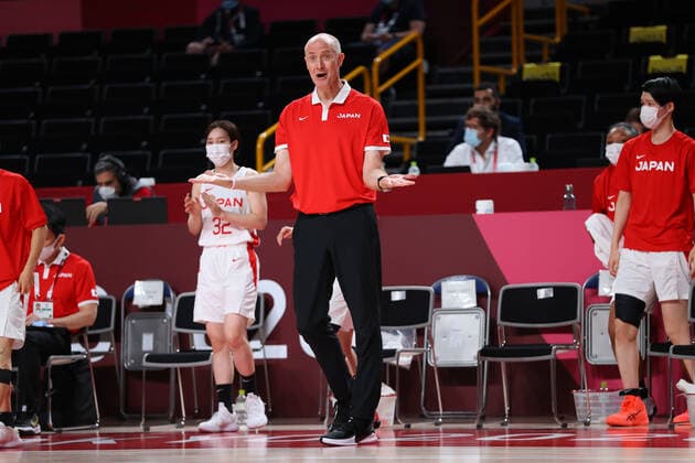 Tom Hovasse head coach (JPN), JULY 27, 2021 - Basketball : Women s Preliminary Round Group B match between Japan - France during the Tokyo 2020 Olympic Games, Olympische Spiele, Olympia, OS at the Saitama Super Arena in Saitama, Japan. Noxthirdxpartyxsales  (165574634)