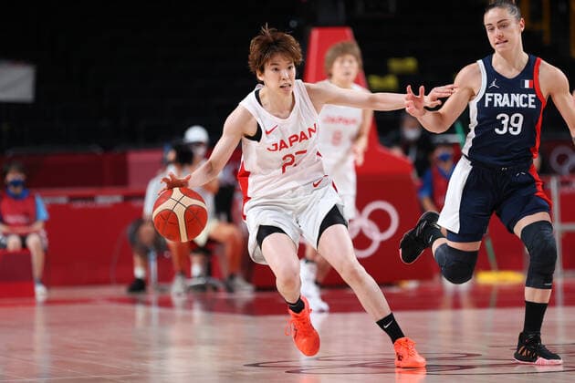 Saki Hayashi (JPN), JULY 27, 2021 - Basketball : Women s Preliminary Round Group B match between Japan - France during the Tokyo 2020 Olympic Games, Olympische Spiele, Olympia, OS at the Saitama Super Arena in Saitama, Japan. Noxthirdxpartyxsales  (165577460)