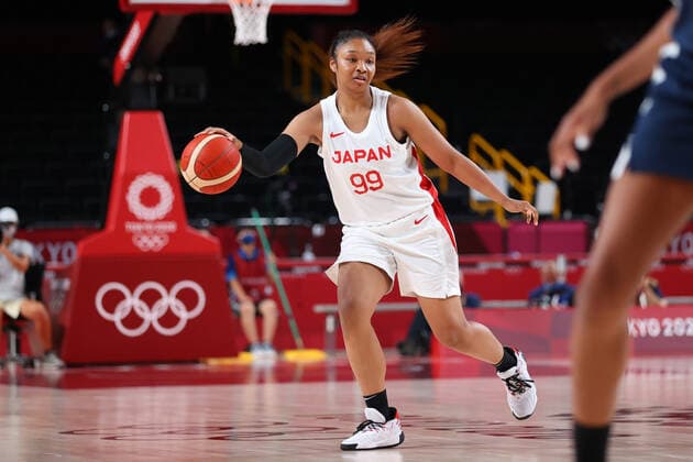 Monica Okoye (JPN), JULY 27, 2021 - Basketball : Women s Preliminary Round Group B match between Japan - France during the Tokyo 2020 Olympic Games, Olympische Spiele, Olympia, OS at the Saitama Super Arena in Saitama, Japan. Noxthirdxpartyxsales  (165577680)