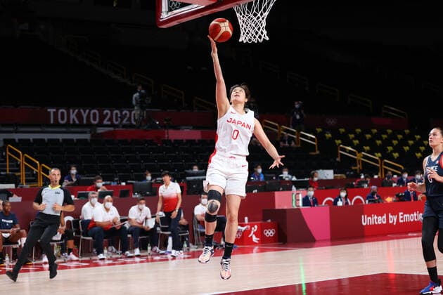 Moeko Nagaoka (JPN), JULY 27, 2021 - Basketball : Women s Preliminary Round Group B match between Japan - France during the Tokyo 2020 Olympic Games, Olympische Spiele, Olympia, OS at the Saitama Super Arena in Saitama, Japan. Noxthirdxpartyxsales  (165577828)