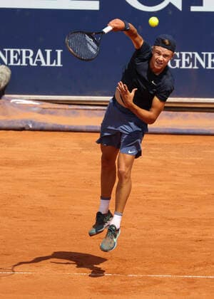 Holger Rune, von oben Tennis - Generali Open Kitzbuehel 2020 - ATP, Tennis Herren 250 - Kitzbuehler Tennis Club - Kitzbuehel - Tirol - Oesterreich - 27 July 2021. Copyright: xJuergenxHasenkopfx