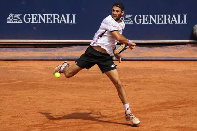 Stefano Travaglia Tennis - Generali Open Kitzbuehel 2020 - ATP, Tennis Herren 250 - Kitzbuehler Tennis Club - Kitzbuehel - Tirol - Oesterreich - 27 July 2021. Copyright: xJuergenxHasenkopfx