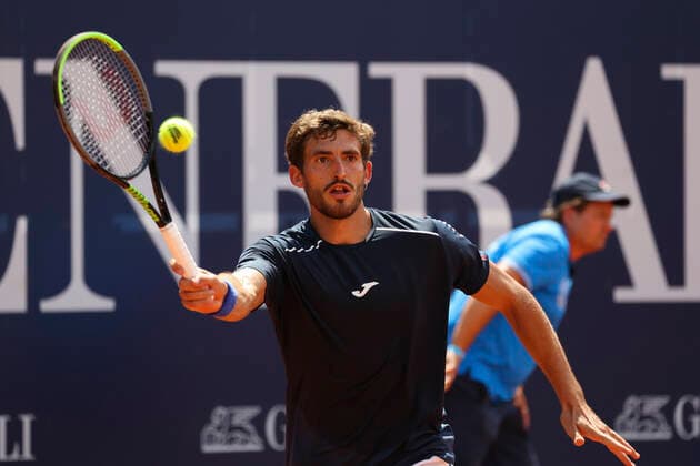 Mario Vilella Martinez (ESP) Tennis - Generali Open Kitzbuehel 2020 - ATP, Tennis Herren 250 - Kitzbuehler Tennis Club - Kitzbuehel - Tirol - Oesterreich - 27 July 2021. Copyright: xJuergenxHasenkopfx
