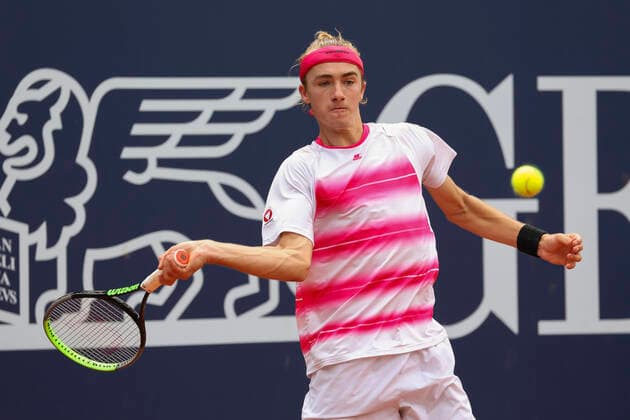 Lukas Neumayer (AUT) Tennis - Generali Open Kitzbuehel 2020 - ATP, Tennis Herren 250 - Kitzbuehler Tennis Club - Kitzbuehel - Tirol - Oesterreich - 27 July 2021. Copyright: xJuergenxHasenkopfx