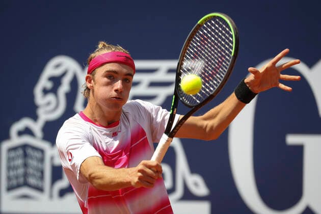 Lukas Neumayer (AUT) Tennis - Generali Open Kitzbuehel 2020 - ATP, Tennis Herren 250 - Kitzbuehler Tennis Club - Kitzbuehel - Tirol - Oesterreich - 27 July 2021. Copyright: xJuergenxHasenkopfx